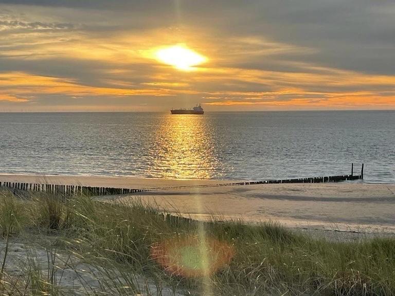 Appartement De Graanzolder Aan Zeeuwse Kust Hoofdplaat Esterno foto