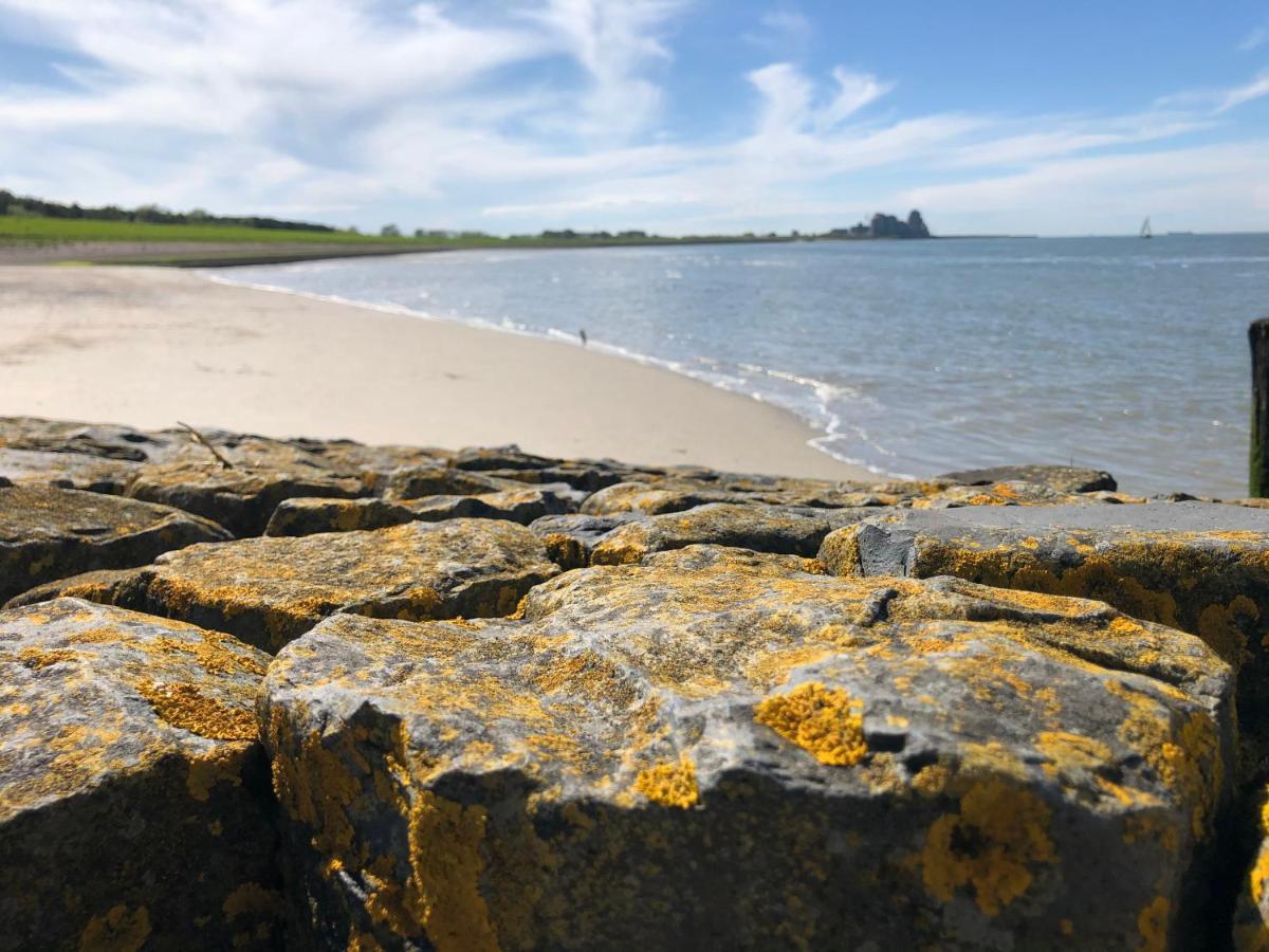 Appartement De Graanzolder Aan Zeeuwse Kust Hoofdplaat Esterno foto