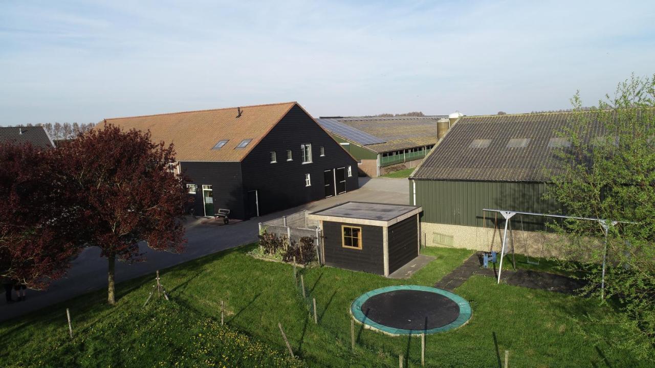 Appartement De Graanzolder Aan Zeeuwse Kust Hoofdplaat Esterno foto